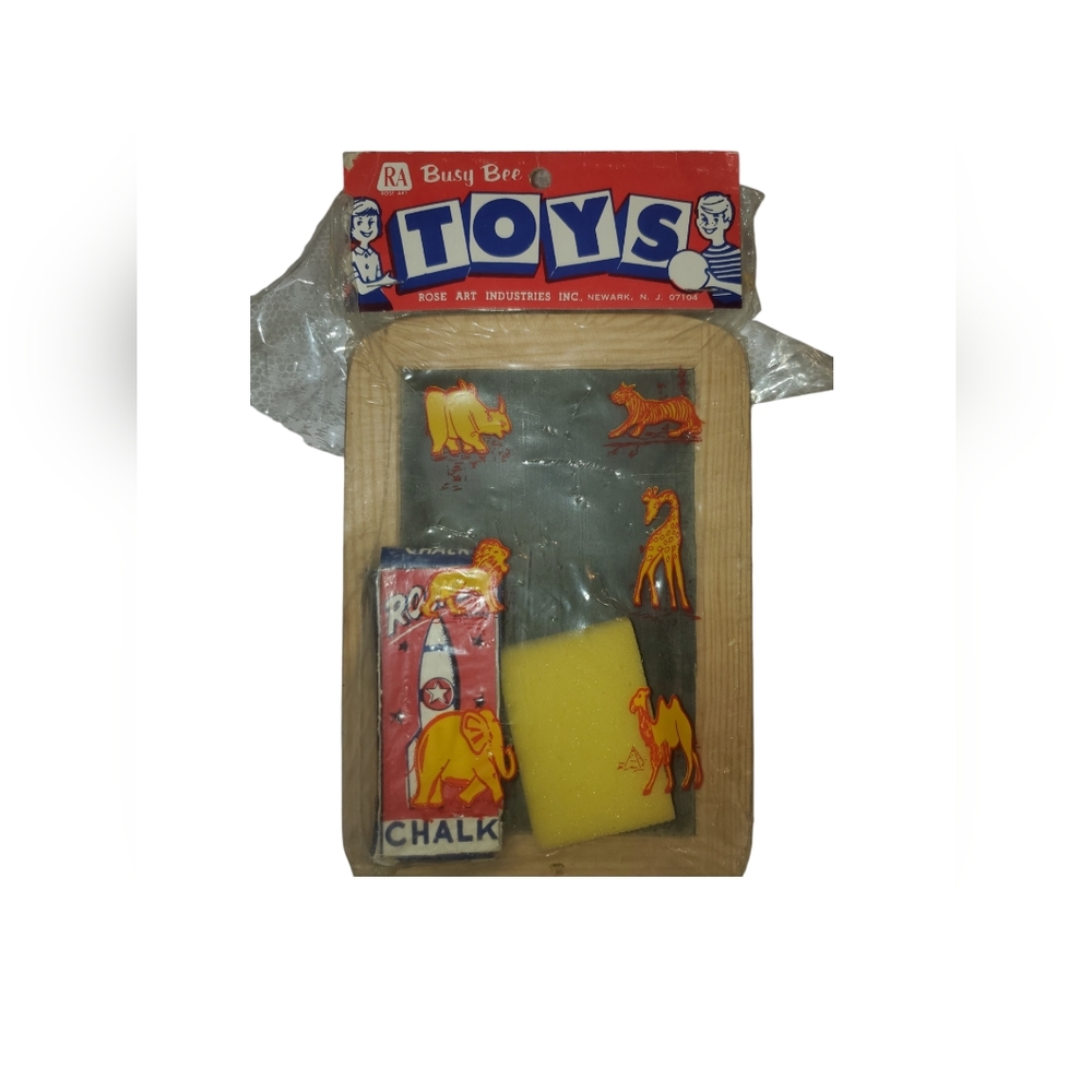 Vintage mini chalkboard set